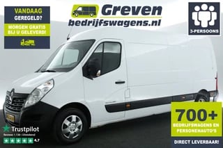 Renault Master T35 2.3 dCi L3H2 Airco Cruise Navi PDC 3 Persoons Elektrpakket Schuifdeur Trekhaak