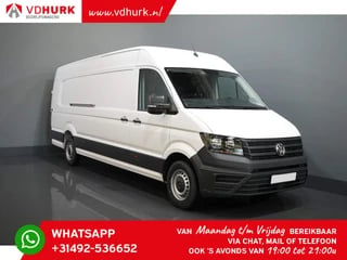 Hoofdafbeelding Volkswagen Crafter Volkswagen Crafter 35 2.0 TDI Aut. 180 pk L5H3 2x Schuifdeur/ 270 Gr.Deuren/ Gev.Stoel/ Carplay/ Camera/ Cruise/ Stoelverw./ Airco