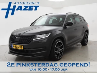 Skoda Kodiaq 1.5 TSI 150 PK DSG AUT. 7-PERS SPORTLINE *MAT ZWART* + ADAPTIVE CRUISE | VIRTUAL COCKPIT | CAMERA | 20 INCH