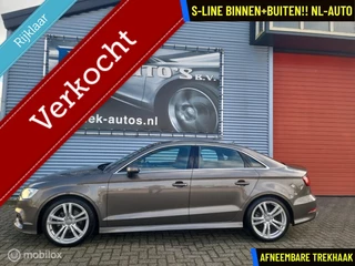 Audi A3 Limousine 1.4 TFSI  3x S-Line. 18inch, ECC, Cruise