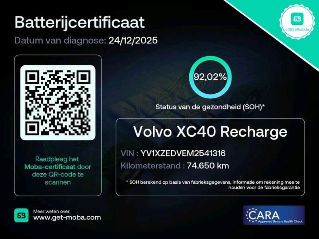 Hoofdafbeelding Volvo XC40