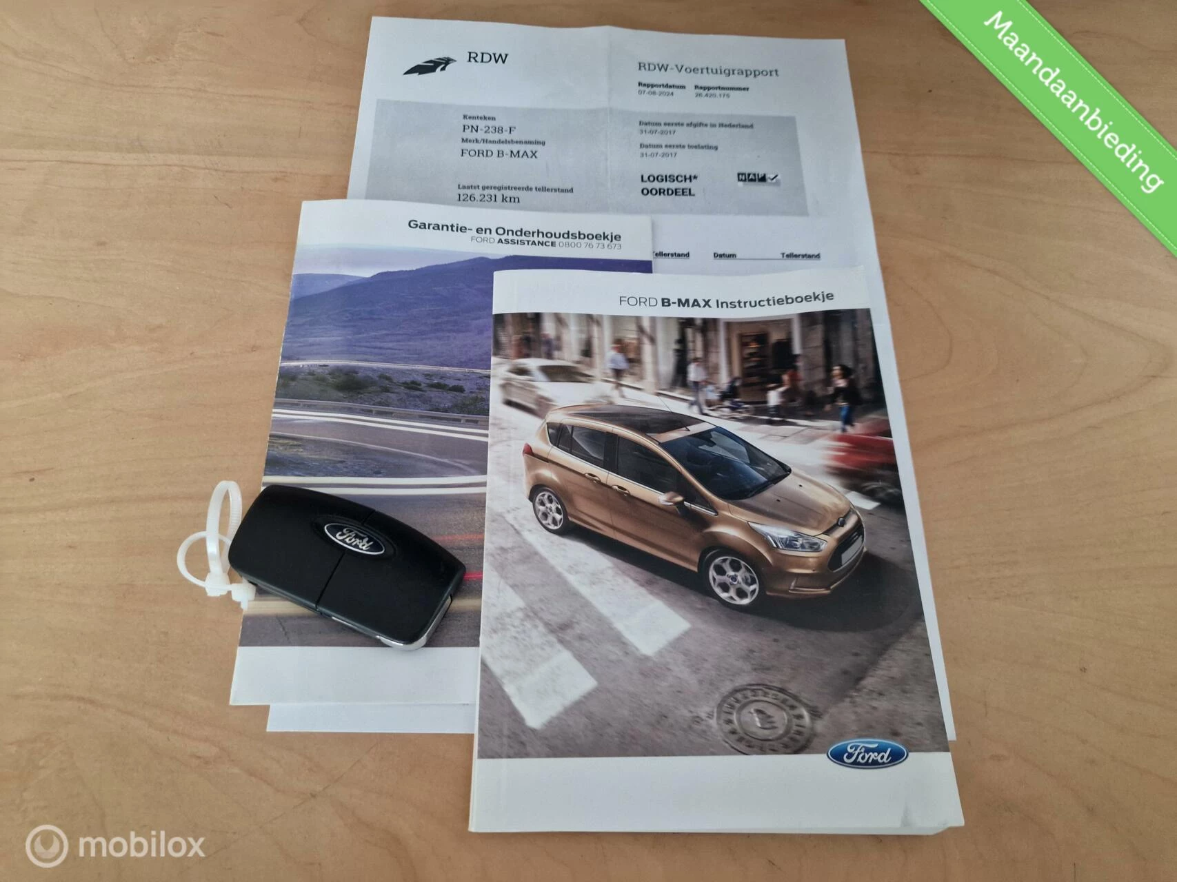 Hoofdafbeelding Ford B-MAX