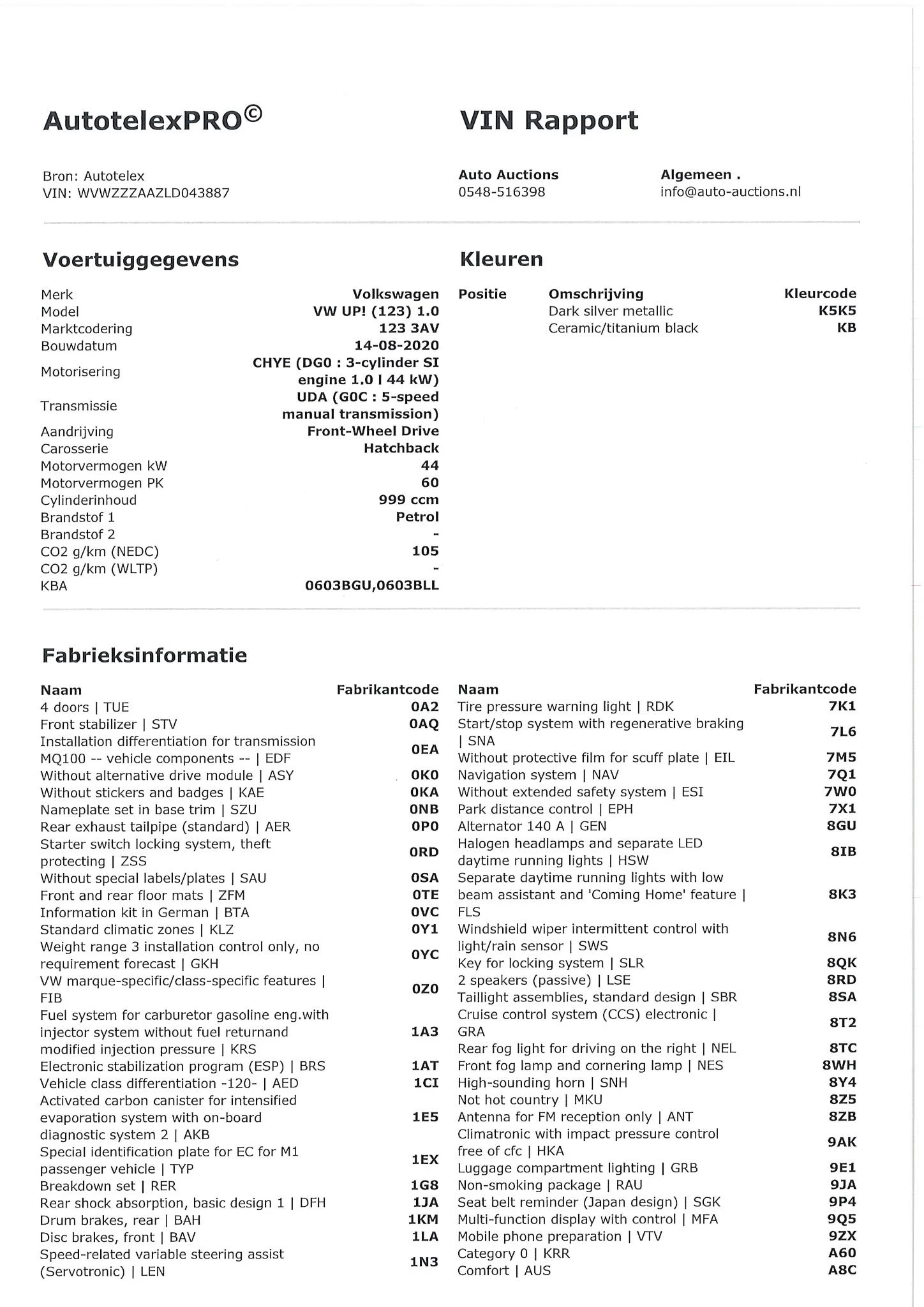 Hoofdafbeelding Volkswagen up!