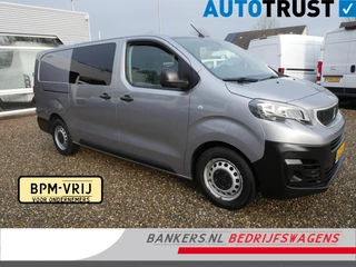 Hoofdafbeelding Peugeot Expert Peugeot Expert 2.0 BlueHDI 150PK, L3, Dubbel Cabine, Airco, 2 x Schuifdeur