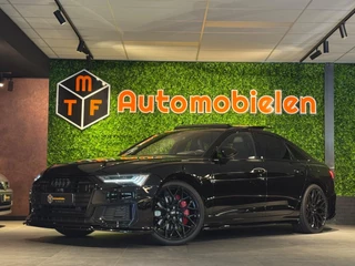 Hoofdafbeelding Audi A6 Audi A6 Limousine 55 TFSI e QUATTRO Competition 3x S-LINE 367PK|PANO|B&O|RS-ZETELS|360CAMERA|SOFTCLOSE
