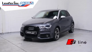 Audi A1 1.4 TFSI S edition 2e eigenaar lederen-sportstoelen navigatie xenon PDC v+a 18"lichtmetalen velgen dakspoiler schakelflippers private-glas