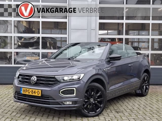 Hoofdafbeelding Volkswagen T-Roc Volkswagen T-Roc Cabrio 1.5 TSI R-Line | Navigatie/Android/Apple Carplay | LM Velgen 17" | Voorstoelen/Stuurwiel Verwarmd | Cruise Control | Achteruitrijcamera | Airco |