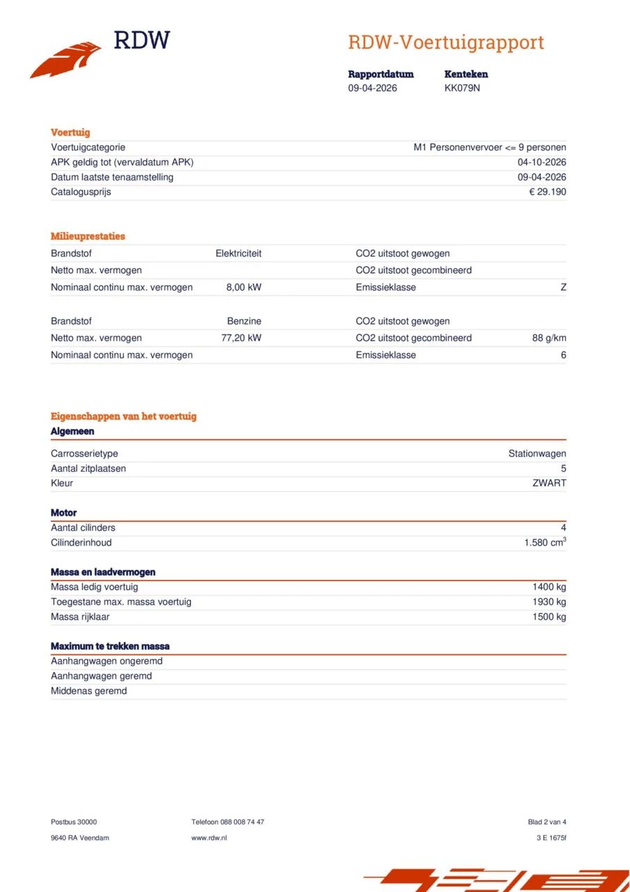 Hoofdafbeelding Kia Niro