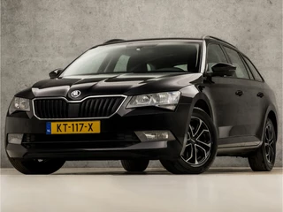 Škoda Superb Combi 1.6 TDI Sport (APPLE CARPLAY, CLIMATE, CRUISE, TREKHAAK, PARKEERSENSOREN, SPORTSTOELEN, LM VELGEN, NIEUWSTAAT)