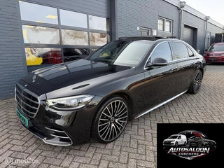 Hoofdafbeelding Mercedes-Benz S-Klasse Mercedes S350d 4MATIC Lang AMG Burmester Achteras