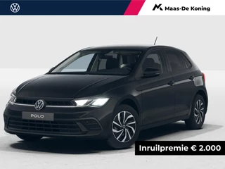 Volkswagen Polo Life Edition 1.0 TSI 95 PK 5 versn. Hand · Multimedia Pakket · Parkeersensoren voor en achter · Prijs is inclusief inruilpremie ·