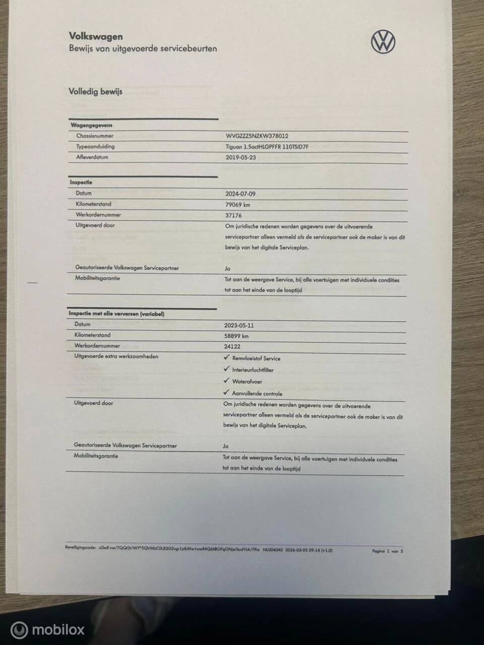 Hoofdafbeelding Volkswagen Tiguan