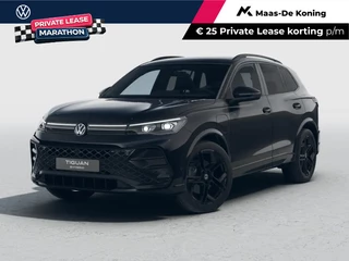 Volkswagen Tiguan R-Line Edition 1.5 eHybrid 204 PK 6 versn. DSG · Black Style Pakket · Panoramaschuif-kanteldak · Trekhaak inklapbaar, met elektrische ontgrendeling, incl. aanhangermanoeuvreerhulp Trailer Assist ·