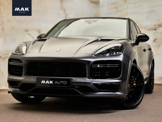 Porsche Cayenne Coupé 4.0 Turbo S E-Hybrid, TechArt, Target Blu Eye, Stinger, SportDesign, pano, 4W-best, luchtv., matrix-LED, NP222k