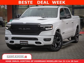 Dodge Ram 1500 Limited Night | 5.7 V8 Hemi Full Option | Comfortabele Dubbele Cabine met Royale 5 Zitplaatsen | De Meest Luxe en Volle Pick-Up in zijn Klasse | BPM vrij | Nu Leverbaar uit Voorraad | Voorraad Nr v45lpr