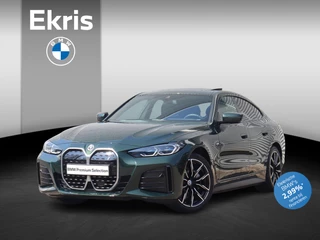 BMW i4 eDrive40 | High Executive | M Sportpakket | Panodak | Harman Kardon | Trekhaak | Head-Up | Adaptive Cruise Control | Adaptief M Onderstel | 19'' LMV