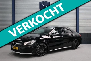 Mercedes-Benz CLA-klasse AMG 45 4MATIC 381+PK LED/HALF LEER+S.VERWARMING/19" LMV/PDC/CRUISE/12 MDN GARANTIE!