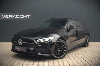 Mercedes-Benz CLA Shooting Brake 250 e AMG Line | Panoramadak | Stoelverwarming | Ambiance Verlichting | Navigatie | Camera | Apple Carplay | Keyless | LED | Leer | DAB