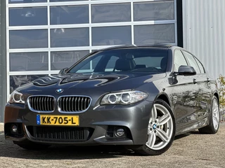 BMW 5 Serie 520i M Sport Edition High Executive 184pk | Bi-xenon koplampen | Cruise control | Lederen bekleding | Parkeersensor voor en achter | Voorstoelen verwarmd | Prachtig exemplaar!