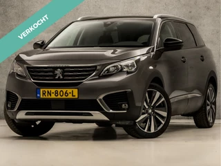 Peugeot 5008 1.2 PureTech Premium Sport 7 Persoons (APPLE CARPLAY, GROOT NAVI, CLIMATE, LEDER, SFEERVERLICHTING, SPORTSTOELEN, GETINT GLAS, TREKHAAK, PARKEERSENSOREN, NIEUWE APK, NIEUWSTAAT)