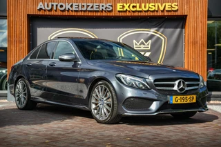 Mercedes-Benz C-klasse 200 Prestige AMG Panodak Leer Camera Stoelverw. Navigatie Cruise