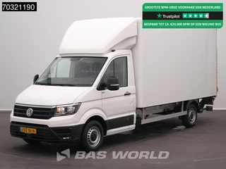 Volkswagen Crafter 140pk Automaat Laadklep Zijdeur Bakwagen Airco Cruise D'Hollandia Euro6 Meubelbak Koffer Airco Cruise control