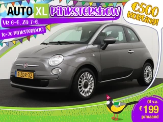 Fiat 500 1.0 TwinAir Pop Airco 15' Lichtmetalen velgen Metaalkleur-Lak 0.5
