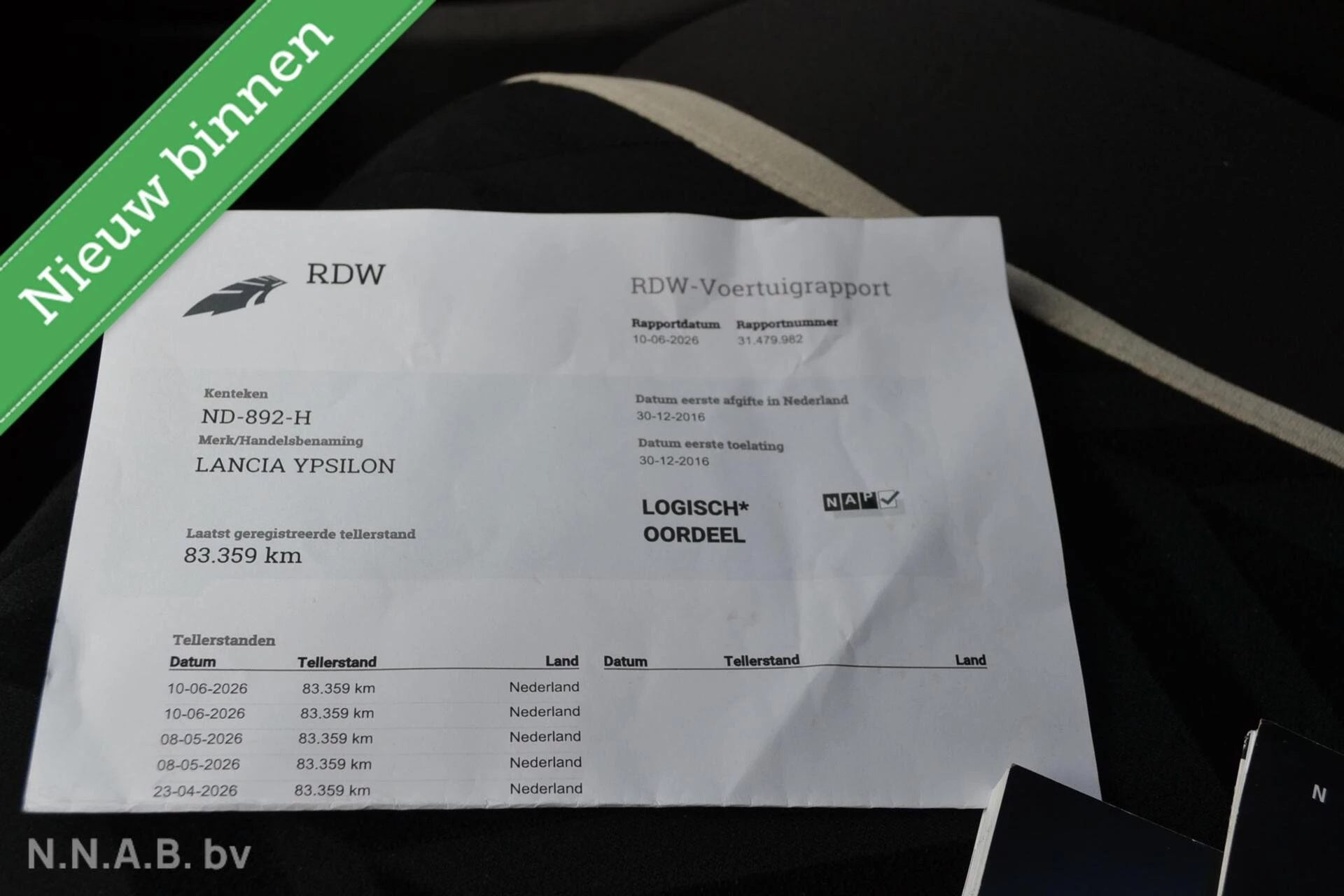 Hoofdafbeelding Lancia Ypsilon