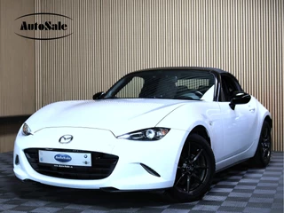 Hoofdafbeelding Mazda MX-5 Mazda MX-5 1.5 SkyActiv-G 131 GT-M BOSE LEDER NAVI KEYLESS CRUISE BT "16