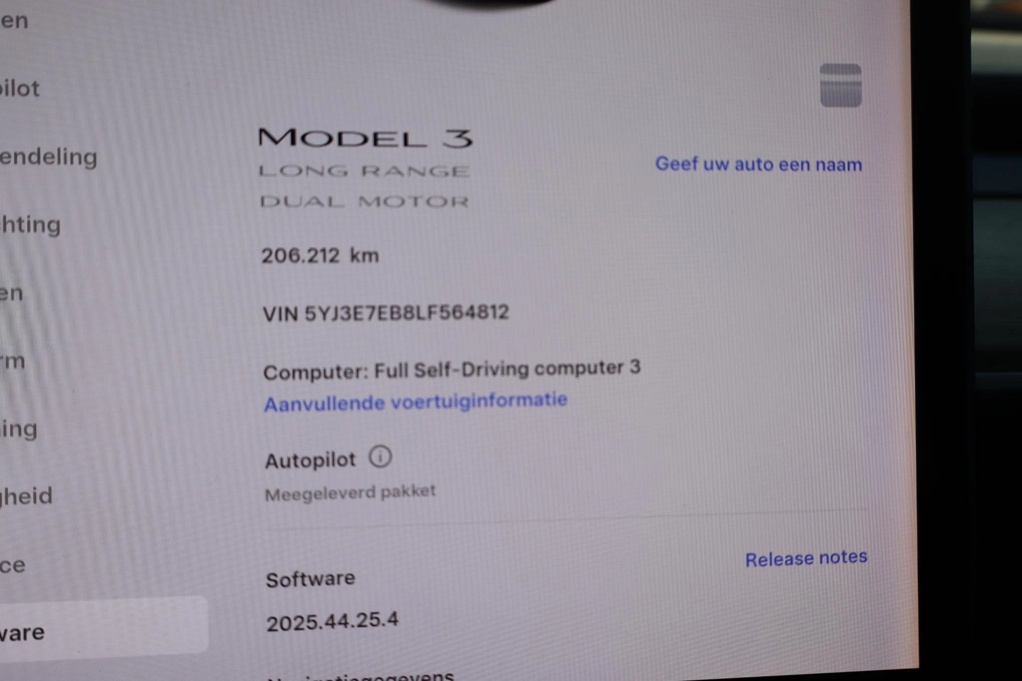 Hoofdafbeelding Tesla Model 3