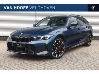 Hoofdafbeelding BMW 3 Serie BMW 3 Serie Touring 330e High Executive M Sport Automaat / Panoramadak / Trekhaak / Sportstoelen / Adaptieve LED / Comfort Access / Parking Assistant Plus / Active Cruise Control
