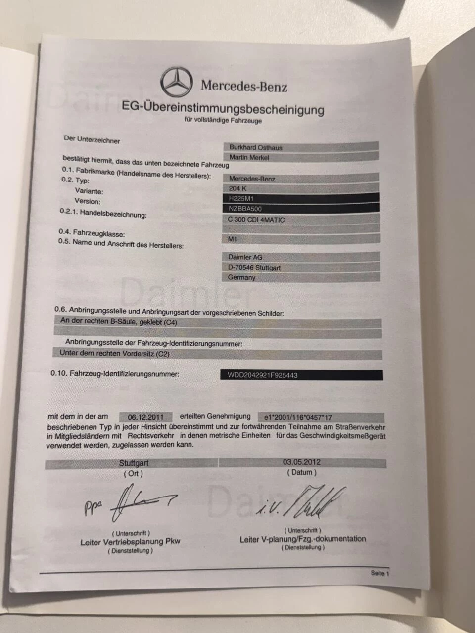 Hoofdafbeelding Mercedes-Benz C-Klasse