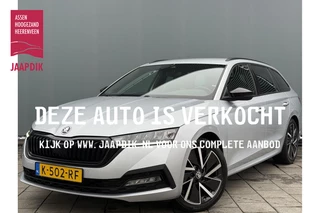 Škoda Octavia Combi BWJ 2021 | 1.0 e-TSI 111PK Sport BuS. AUTOMAAT | TREKHAAK | SPORTSTOELEN | CAMERA A | CARPLAY | CLIMA | NAVI 18'' LMV |