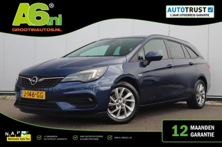 Opel Astra Sports Tourer 1.2 Edition 131PK Navigatie Carplay Android 16 inch LMV Airco Cruise Control Getint Glas