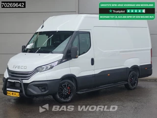 Iveco Daily 35S21 3.0L Automaat Black Edition 2025 model L2H2 Trekhaak Tacho ACC LED CarPlay Velgen Camera 12m3 Airco Trekhaak