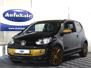 Hoofdafbeelding Volkswagen up! Volkswagen up! 1.0 SpecialGOLD Editon Up! 2eEIG NAVI BLUET STOELVW AIRCO LMV '16