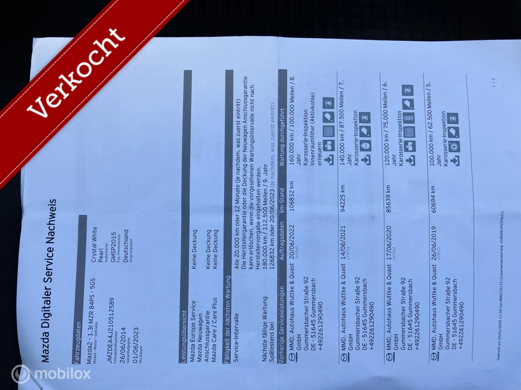 Hoofdafbeelding Mazda 2