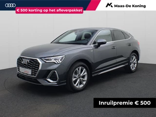 Audi Q3 Sportback S-line 35TFSI 110kW/150PK S-tronic S Edition · Apple/Android Car Play · Adaptive Cruise Control ·  Stoelverwarming ·  Parkeersensoren · Garantie tot 03-10-2029 of 100.000km