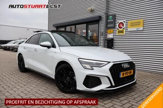 Audi A3 Limousine 30 TFSI S edition 1e Eigenaar | NL-Auto | Dealer Onderh | PANO | BTW | Maxton | Matrix LED | Stoelverwarming | Pre Sense | Climate | Keyless | Carplay | Navi | PDC