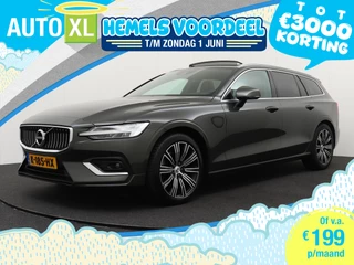 Volvo V60 2.0 R-Design Pano-dak Leder Trekhaak Adapt. Cruise Dodehoek 18' LMV