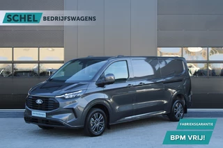 Hoofdafbeelding Ford Transit Custom Ford Transit Custom 320 2.0 TDCI L2H1 Limited 170pk - 2x Schuifdeur - Adaptive Cruise - Verwarmd stuur - Blind spot - Navigatie - Camera - Draadloos laden - Rijklaar