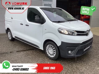 Hoofdafbeelding Toyota ProAce Toyota ProAce Worker 2.0 145 pk Aut. L2 Adapt.Cruise/ Standkachel/ Stoelverw./ Carplay/ Camera/ Inrichting/ Trekhaak/ Airco