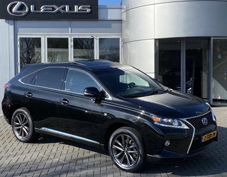 Lexus RX 450h 4WD F-Sport Line NL-AUTO TREKHAAK SCHUIFDAK EL-ACHTERKLEP HUD PARK-SENS LEDER