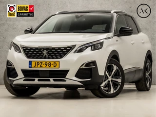 Peugeot 3008 1.2 PureTech GT Line Première Sport Automaat (PANORAMADAK, DIAMOND STITCHING, LEDER, STOELVERWARMING, SPORTSTOELEN, CLIMATE, CRUISE, CAMERA, APPLE CARPLAY, NIEUWE APK, NIEUWSTAAT)