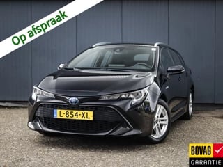 Hoofdafbeelding Toyota Corolla Touring Sports Toyota Corolla Touring Sports 1.8 Hybrid Active (98 PK) 1e-Eig, Toyota-Dealer-Onderh, 12-Mnd-BOVAG, NL-Auto, Apple-Carplay/Android-Auto, Adaptive-Cruisecontrol, Achteruitrijcamera, Keyless-Entry/Start, Lm-Velgen-16Inch, DAB, Privacy-Glas