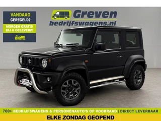 Suzuki Jimny 1.5 Allgrip 4x4 Airco Bullbar Lier Trekhaak Camera Cruise Navi LED Sidebars 4 Persoons 15"LMV