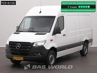 Mercedes Sprinter 317 CDI Nieuw Model Automaat 170PK L2H2 LED Airco Cruise Camera 10inch MBUX CarPlay Parkeersensoren Euro6 L3 Airco Cruise control