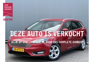 Ford Focus Wagon BWJ 2016 1.0 126 PK Titanium TREKHAAK | CLIMA | CRUISE | LMV | ISOFIX | PDC V+A | KEYLESS | MULTIFUNCT. STUUR
