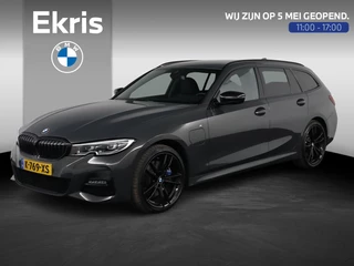 BMW 3-serie Touring 330e High Executive M Sport | High Executive | Individual Dravitgrau metallic | Leder | Stoelverwarming | 19" M Dubbelspaak
