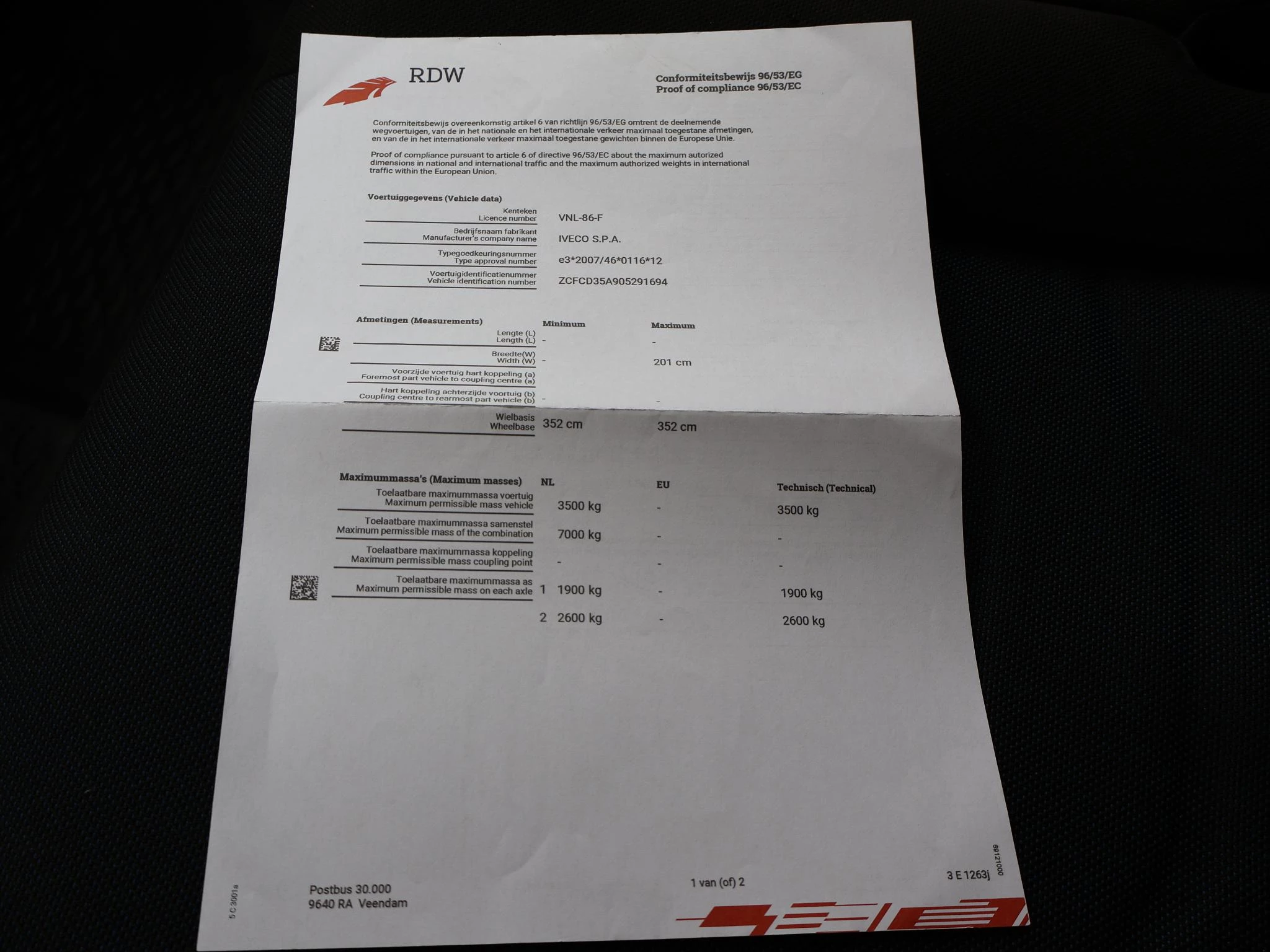Hoofdafbeelding Iveco Daily